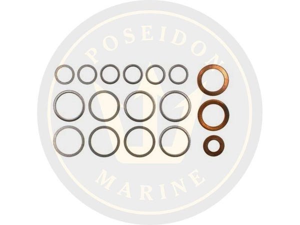 Crom® Brandstofringafdichtingsset voor Volvo Penta MD1A MD1B MD2A MD2B MD11C