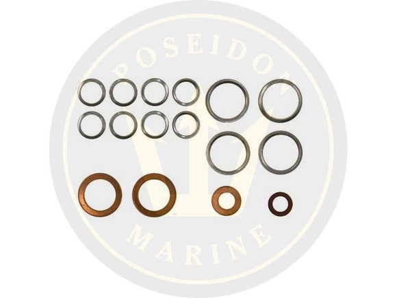 Fuel washer fuel pipe seal kit for Volvo Penta MD3B MD17C