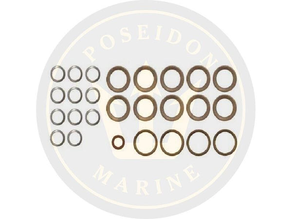 Crom® Fuel washer seal kit for Volvo Penta AD30A AQAD30A MD30A TAMD30A TMD30