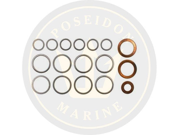 Fuel washer seal kit fuel pipe for Volvo Penta MD1A MD1B MD2A MD2B MD11C