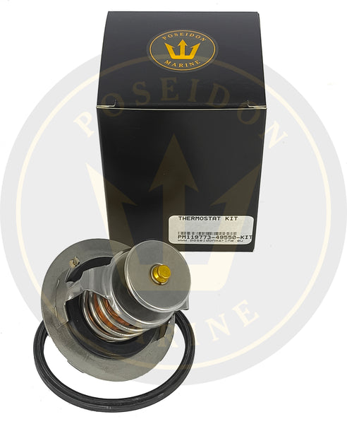 PoseidonMarine® thermostat kit Yanmar 6LPA-DTP -DTZP -STP -STZ 70°C 119773-49550 119773-49570