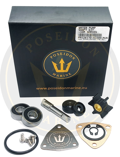 PoseidonMarine® Water pump shaft kit Yanmar 1GM 1GM10 pump 128170-42200