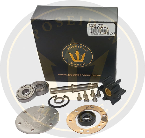 Kit ax pompă de apă PoseidonMarine® pentru Yanmar 2GM 3GM pentru pompa 128270-42000