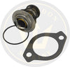 PoseidonMarine® Thermostat-Kit für Yanmar 3JH 4JH 76,5° 129470-49801 129795-49551