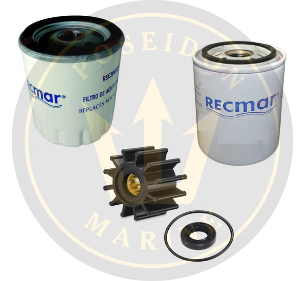 Kit d'entretien Recmar® pour Volvo Penta D2-55 D2-60 D2-75 remplace 21189426