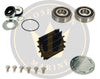 Recmar® Reparatieset zeewaterpomp voor Volvo Penta D6 21419376 ronde afdekking