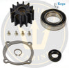 PoseidonMarine® 볼보 펜타 V6 V8 펌프용 워터 펌프 수리 키트 (856952, 857451, 4볼트 커버 포함)