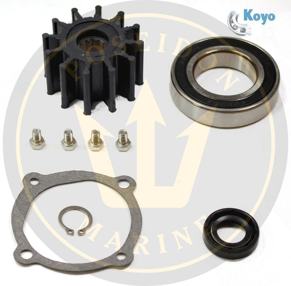 Raw Water Pump Repair kit for Volvo Penta V6 V8 Pumps 856952 857451 with Impeller 21213660