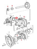 PoseidonMarine® 循環ポンプ修理キット Volvo Penta D41 D42 D43 D44 876794 876544