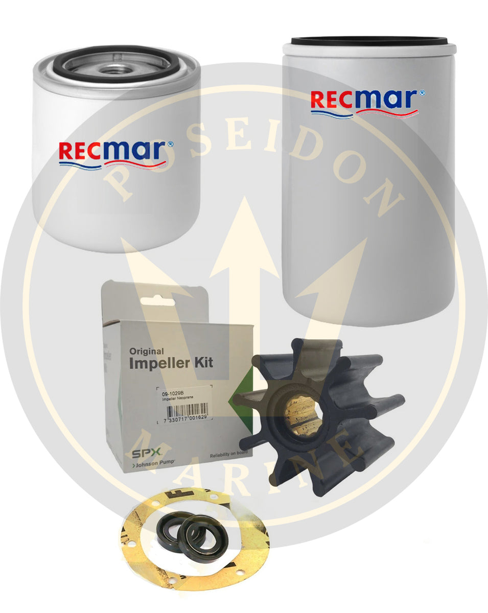 Kit D'étanchéité Tuyau D'eau Pour Moteur Volvo Penta AD31 TAMD31 TMD31 KAD32 KAD43
