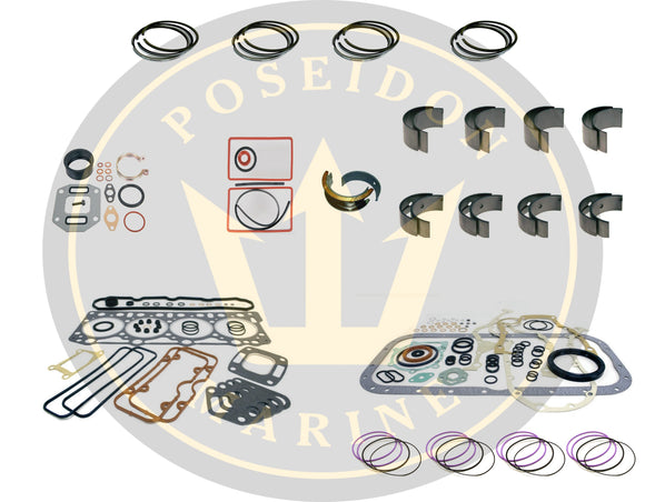 OVERHAUL KIT for VOLVO PENTA AQAD31A TAMD31A TMD31A RO: 876968 876860 275350