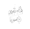 Impeller for Volvo Penta RO: 876120 834794 22120-0001 18777-0001 119593-112200