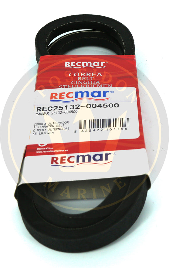 Recmar® alternator Belt for Yanmar 3JH2 3JH25A 3JH3 4JH RO: 25132-004500