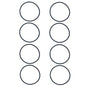 Recmar® Seal kit heat exchanger MerCruiser CMD QSD 2.0L 896332077