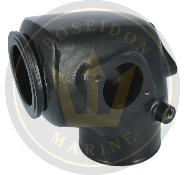 Recmar® Cot de evacuare din oțel inoxidabil Volvo Penta D4 3884701