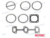 Seal kit for Yanmar 3JH radiator cooler replaces 120445-44611 129150-13110
