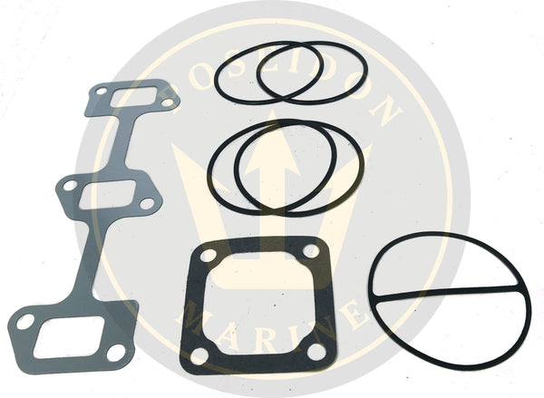 Seal kit for Yanmar 3JH radiator cooler replaces 120445-44611 129150-13110