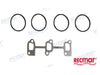 Recmar® Seal kit Yanmar 3YM radiator cooler 128990-44100 119717-13110