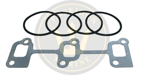 Yanmar 3YM hűtőhűtő tömítéskészlet, 128990-44100 119717-13110 helyett