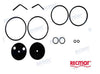 Seal kit for Yanmar 4LH radiator cooler replaces 119175-33380 119175-33370