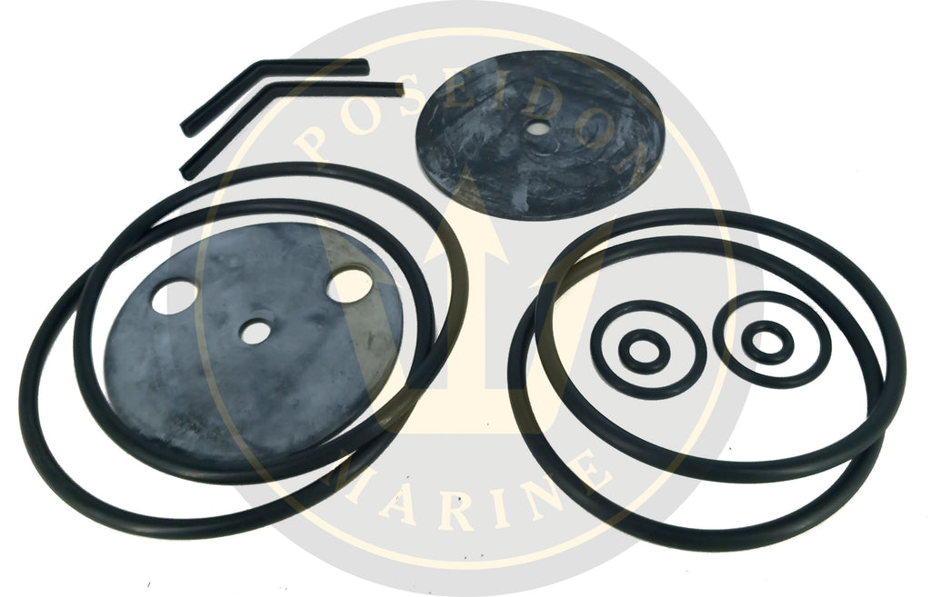 Seal kit for Yanmar 4LH radiator cooler replaces 119175-33380 119175 ...
