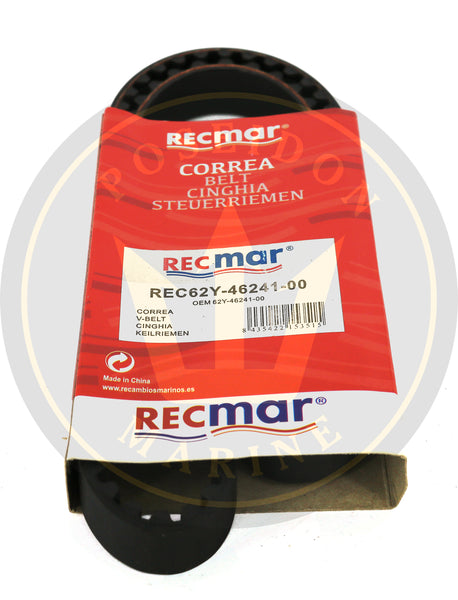 Courroie de distribution Recmar® pour moteur hors-bord Yamaha 4 temps 62Y-46241-00
