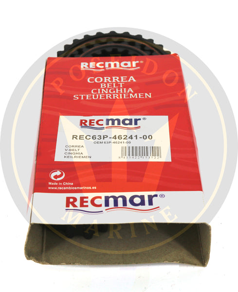 Recmar® 야마하 선외기용 타이밍 벨트 F(L) 150A 4행정 63P-46241-00