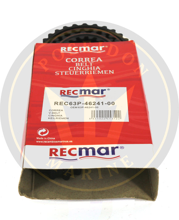 Recmar® timing Belt For Yamaha Outboard F(L) 150A 4-Stroke 63P-46241-00
