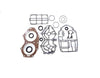 Recmar® 야마하 66T-W0001-01용 실린더 헤드 가스켓 세트