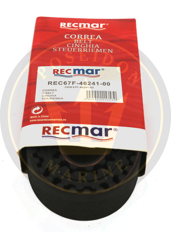 Recmar® Timing Belt For Yamaha Outboard 4-Stroke 67F-46241-00 Sierra 18-15131