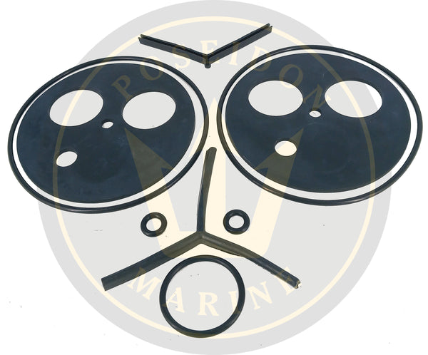 Seal kit for Yanmar 6LY radiator cooler replaces 119574-44170 119578-44430