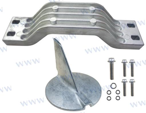 Anode kit, magnesium for Yamaha 200-250 hp