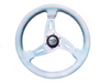 Geldenship® STEERING WHEEL VORTICE 350 MM. WHITE
