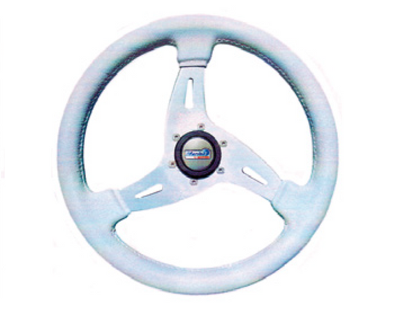 Geldenship® STEERING WHEEL VORTICE 350 MM. WHITE
