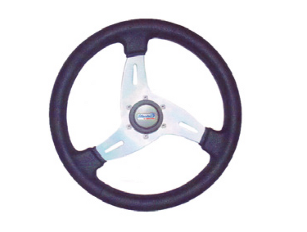 Geldenship® STEERING WHEEL 350 MM. BLACK
