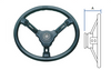 MaviMare® polyurethane steering wheel 350