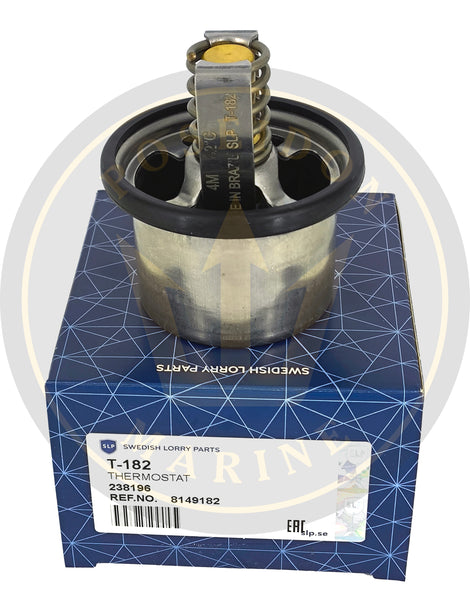 SLP® Thermostat kit 180°F Volvo Penta D4 D6 TAMD63 TAMD122 8149182