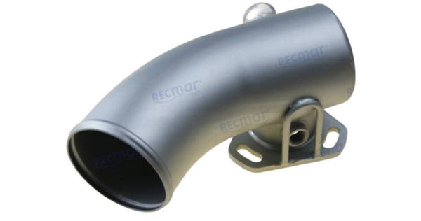 Recmar® Uitlaatbocht van roestvrij staal Yanmar 4JH4-TE 129671-13552