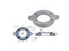 Recmar® Anode Aluminum collar For Yanmar SD 20 30 40 50 60 196420-02652