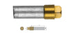 Tecnoseal® 02024T 아연 양극 키트, Caterpillar 3126B 3208 3406용, 1/2" BSPT 플러그 포함 6개입L2288