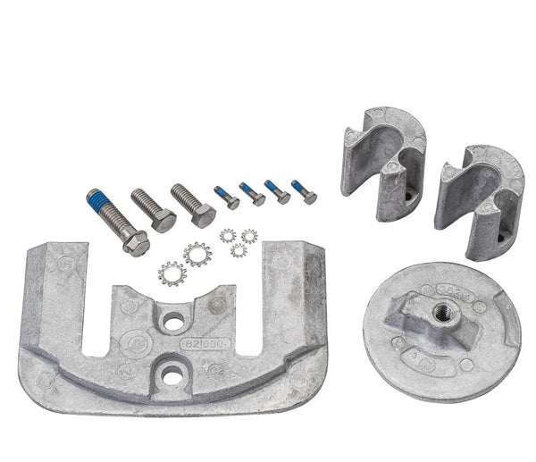 Recmar® Anode kit aluminum for MerCruiser Bravo 2 & 3