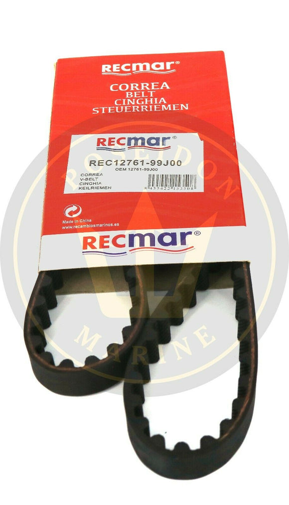 Recmar® Timing belt for Suzuki DF8A DF9.9A RO: 12761-99J00