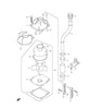 Water pump repair kit for Suzuki DF90-140 2001-2005 RO 17400-90J20 BRP : 5033541