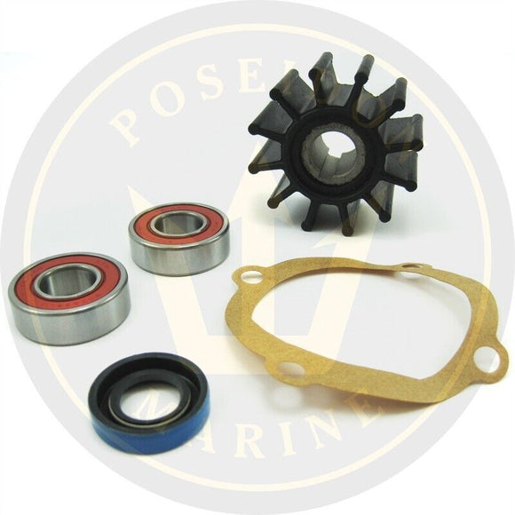 Комплект за ремонт на водна помпа за sherwood 12221 g65 f85 westerbeke 018172