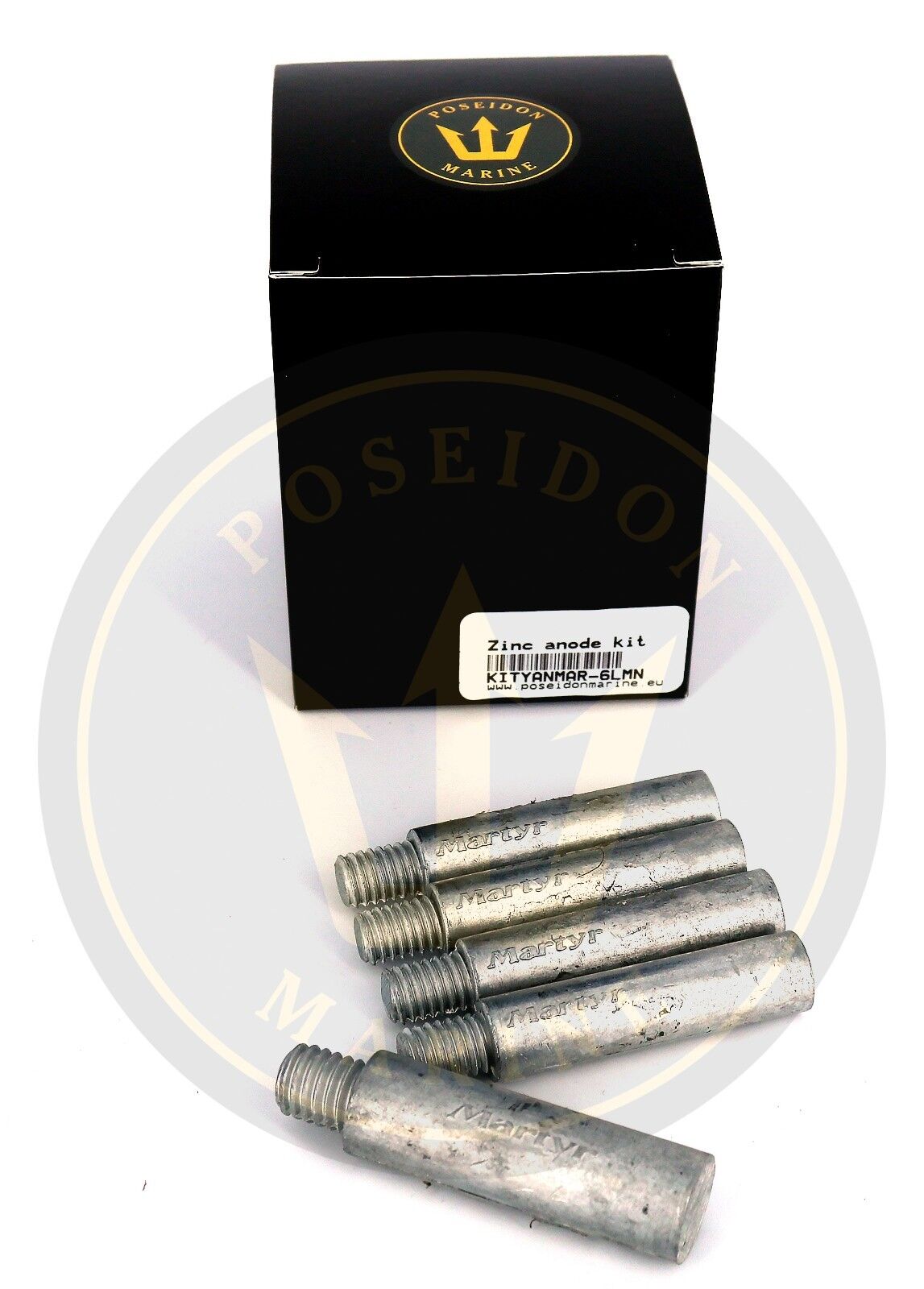 KIT DE ÁNODOS YANMAR: 119773-92600 KIT DE ÁNODOS YANMAR: 119773-92600