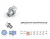 Recmar® 실린더 블록 F80-F350용 아연 양극(부품 번호 67F-11325-01 대체품)