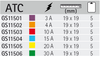 FUSE ATC 15A  (PACK 5)