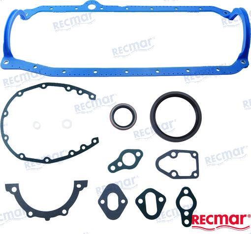 RecMar® conversion gasket set for Volvo Penta 5.0 5.7 non-Vortec replaces FEL 17125