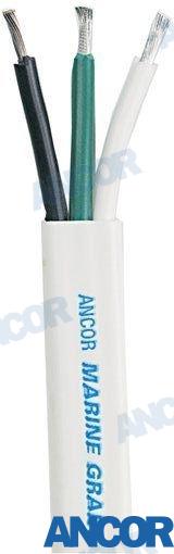 100' Triplex kabel 14/3 AWG (3x2 mm?) bel