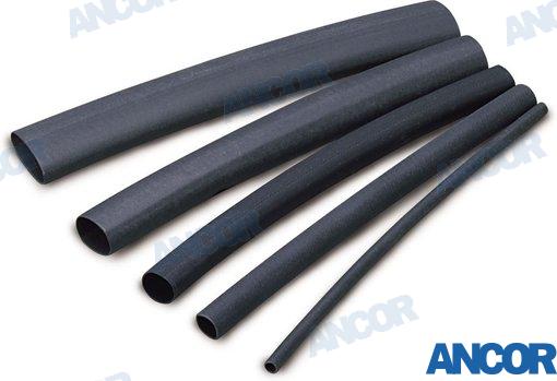 3/8" x 48" zwarte krimpkous